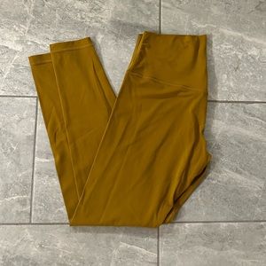 COPY - Lululemon Wunder Under Golden Spice sz 12